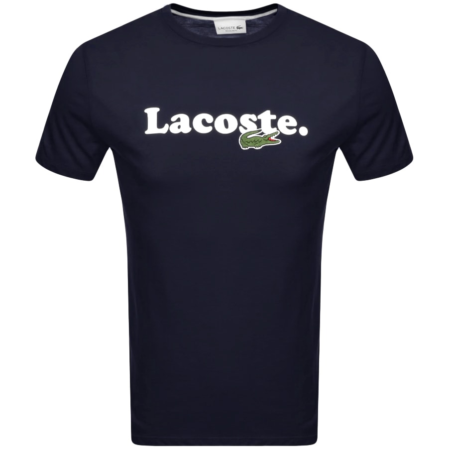 Alternative Image for ProductLacoste Crew Neck T Shirt Navy1